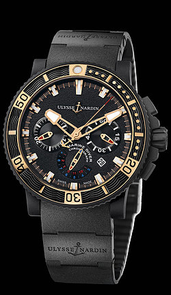 Replica Ulysse Nardin Black Sea Chronograph 353-90-3 replica Watch